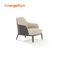 Orangefurn Mobilier urbain moderne au design exquis Canapé table basse Pouf latéral Ensemble de salon pour villa appartement modulaire
