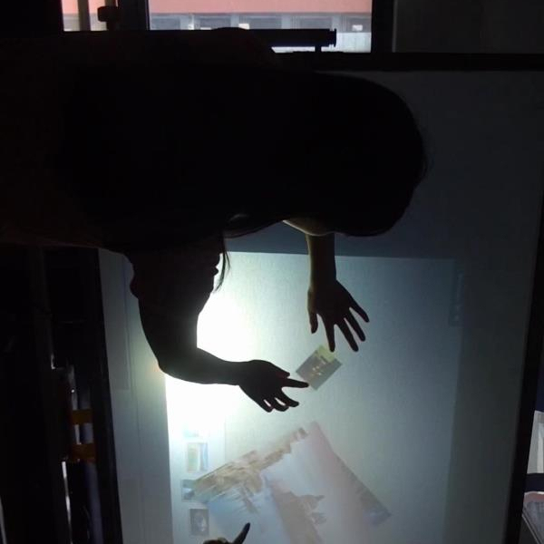 Hot Selling 3m Touch Screen Dual Image Projection 100''self Adhesive Smart Glass Film