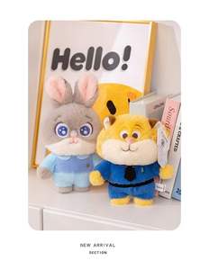 2026年新品：Zoo 2尼克威尔德狐狸朱迪兔可爱23厘米毛绒玩具抓娃娃机批发 - Product Image 5