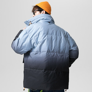 Chaud shad couleur hommes gonflés doudoune hiver veste matelassée hiver doudoune - Product Image 2