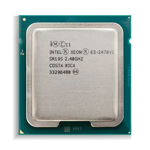 E5-2470V2 के लिए इंटेल xeon प्रोसेसर सीपीयू 2.4GHz 22NM 95W एलजीए 1356 सर्वर सीपीयू 2450 2470 2450L 2440V2 2450V2 2440 2450LV2