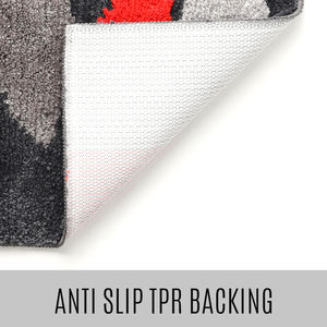 سجادة سرير مغزولة وناعمة مُحاكة, حصيرة على شكل دب مُحاكة توضع على جانب السرير من قماش ناعم مُحاك حسب الطلب (CHAKME) - Product Image 4