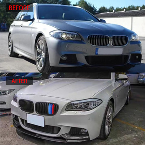 แผ่นปิดใต้ท้องรถ BMW รุ่น F10 ซีรีส์ 5 M Sport ปี 2011-2016 สีดำเงา ทำจากพลาสติก ABS - Product Image 2