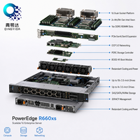 Servidor en Rack PowerEdge R660xs 1U, Doble Xeon, DDR5, PCIe 5.0, NVMe, Optimizado para Costos, Híbrido en la Nube, Configuración Personalizada