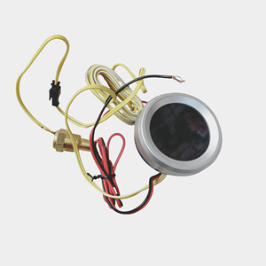 Jauge de température d'eau numérique Hanwen 52 mm universelle pour véhicules et camions, affichage électronique avec alarme - Product Image 2