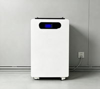 Batterie de stockage d'énergie domestique LiFePO4 24V 200Ah avec BMS intelligent intégré pour alimentation de secours solaire hors réseau à domicile