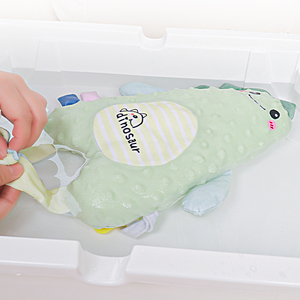 Bébé sommeil sucettes Animal poupée doux jouets en peluche lavable couverture de sécurité respirant bébé couette jouets pour enfants - Product Image 6