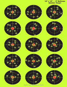 Tiro al blanco <span class=keywords><strong>de</strong></span> 2 pulgadas adhesivo y salpicaduras reactiva-<span class=keywords><strong>Rifle</strong></span> pistola BB arma pistola <span class=keywords><strong>de</strong></span> pellets - Product Image 5