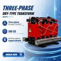 Transformador Trifásico Tipo Seco SCB13 de 1600KVA 10KV/0.4KV, ISO CE para 50/60Hz, para Caja de Distribución