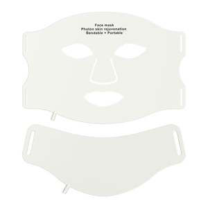 Appareil de rajeunissement cutané Photon, masque facial en silicone portable et flexible avec thérapie lumineuse multi-modes pour usage domestique, beauté étonnante - Product Image 1