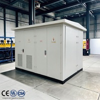 Fuente de Alimentación YBG 35kv 1000 Kva 2500 Kva 3700 Kva, Subestación Transformadora Industrial Prefabricada Completa de Estilo Europeo