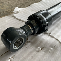 Cylindre hydraulique OEM robuste pour engins de construction, bras de benne à haute performance sur mesure