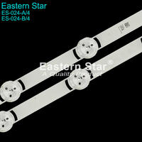 Bandes de rétroéclairage LED ES-024 (4*A+4*B, 4+4 LED) 39LB DRT 3.0 39''_A TYPE REV01_140107 Grandes lentilles pour téléviseur 39'' L G 390HVJ01