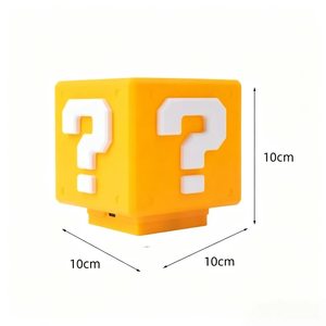 <strong>Mario</strong> LED Question Mark Light Battery USB Rechargeable <strong>Super</strong> <strong>Mario</strong> Sound Night Light Children's Bedroom <strong>Lamp</strong> - Product Image 6
