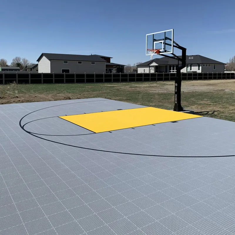 أرضيات رياضية شهيرة PP لكرة السلة والكرة الطائرة وهوكي الداخلية والخارجية، بلاط أرضيات الملاعب نموذجي للأرضيات الرياضية للتنس