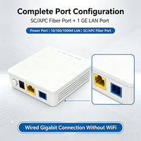 Modul Optik Gigabit XPON ONU Kelas B+ Konektor SC/UPC Transmisi 20KM Rasio Pembagian 1:64 Jaringan Fiber Rumah Kantor SOHO