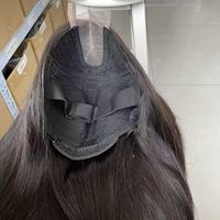 Peluca Bob Recta con Frente de Encaje 2x6, Densidad 300%, 14-30 Pulgadas, al por Mayor, Lista para Usar, Hecha de Cabello Humano 100%