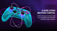 Controles Gamesir Nova para PC y Nintendo Switch 2, Joysticks con Efecto Hall para Switch OLED Lite, Windows, iOS y Android