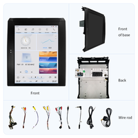 Écran multimédia GPS de style Tesla Android 11 de 12,1 pouces avec Carplay pour Ford F150 Ranger 2011-2019