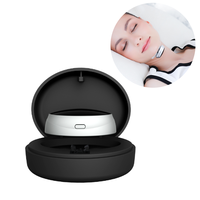 Dispositif anti-ronflement intelligent EMS avec étui de charge, double stimulation pulsée, suppresseur magnétique du ronflement pour un meilleur sommeil