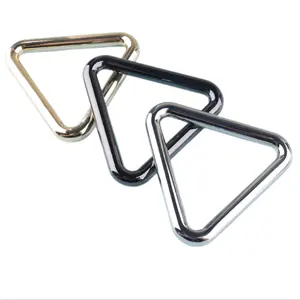 Anello triangolare saldato in acciaio zincato/acciaio inossidabile
