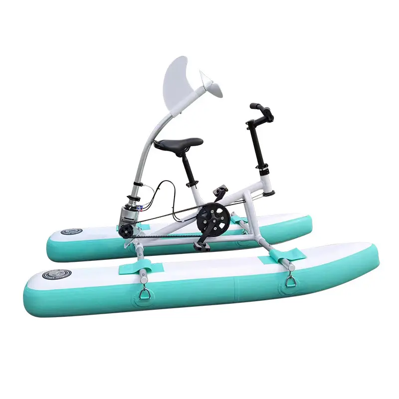 TBZ 새로운 경량 접이식 어린이 자전거 바다 물 자전거 호수 자전거 사이클 페달 풍선 플로트 물 자전거 판매
