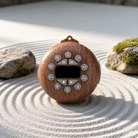 Lecteur de musique bouddhiste portable rechargeable avec batterie intégrée, 48 chansons, contrôle du volume, conception tour de cou en plastique
