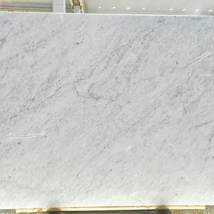 Dalles de marbre blanc Bianco Carrara italien de qualité supérieure, polies, pour carrelages et comptoirs intérieurs - Product Image 2