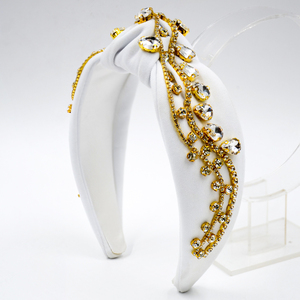 Diadema <span class=keywords><strong>de</strong></span> Cristal <span class=keywords><strong>de</strong></span> Lujo <span class=keywords><strong>de</strong></span> Alta Calidad <span class=keywords><strong>para</strong></span> Mujer, Adornada con Perlas y Diamantes <span class=keywords><strong>de</strong></span> Imitación Dorados, Diadema <span class=keywords><strong>de</strong></span> Tela <span class=keywords><strong>de</strong></span> 13 cm <span class=keywords><strong>de</strong></span> Ancho <span class=keywords><strong>para</strong></span> Novia, <span class=keywords><strong>Boda</strong></span> - Product Image 3