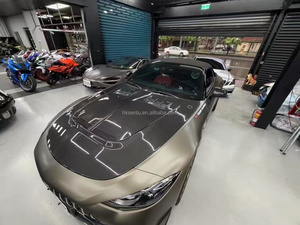 Kit carrosserie en fibre de carbone pour Mercedes-Benz SL63 S43, kit carrosserie MSY SL63 SL43, pare-chocs SL63, lèvre avant, diffuseur, spoiler, capot - Product Image 3