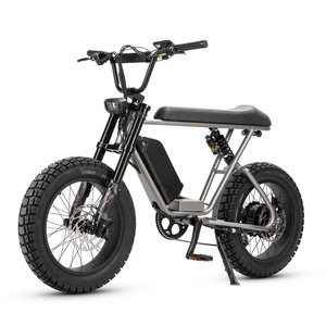 Vélo électrique rétro rapide Ebike 1500w Ebike à suspension complète - Product Image 1