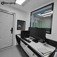 Aislamiento Acústico para Ventanas, Ventana de Observación Acústica para Estudio de Grabación con Paneles de Triple Vidrio y Sellado