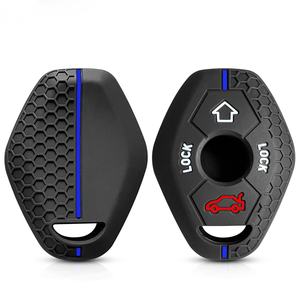 <span class=keywords><strong>Porte</strong></span>-clés de voiture à distance en silicone pour <span class=keywords><strong>Bmw</strong></span> <span class=keywords><strong>E46</strong></span> E39 E53 X5 X3 E83 X3 Serie 7 5 3 330i Accessoires <span class=keywords><strong>Porte</strong></span>-clés - Product Image 3