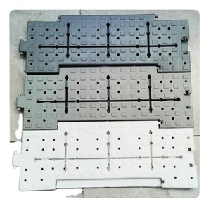 Moderno 305mm X 102mm X 18mm Enclavamiento PP Césped Cubierta protectora Resistente al desgaste y antideslizante Fácil instalación con clic - Product Image 4