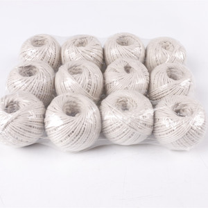 Fournisseur d'usine – Nouvelle <span class=keywords><strong>ficelle</strong></span> en coton torsadé de 1 mm, 100 g, couleur <span class=keywords><strong>naturelle</strong></span>, pour emballage et décoration de cadeaux - Product Image 2