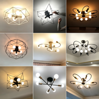 Plafonnier LED moderne pour chambre à coucher, salon, salle à manger, lustre suspendu, luminaires de maison, lampe lustre