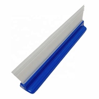Nettoyeur de vitres de voiture portable en silicone avec poignée en plastique, éliminateur d'eau sans traces pour pare-brise et rétroviseur de voiture