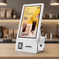 Kiosco de Pedidos de Autoservicio con Sistema Operativo Android y Pantalla Táctil con Soporte Multilingüe para Restaurantes y Cafeterías, Hecho en China