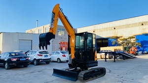 El OEM aceptó la miniexcavadora <span class=keywords><strong>de</strong></span> 3,5 toneladas con chasis retráctil y orugas <span class=keywords><strong>de</strong></span> acero <span class=keywords><strong>para</strong></span> alquiler - Product Image 6