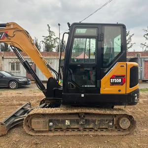 95% חדש הסורק 55u מחפר עם מנוע isuzu 5.5 משקל הפעלה טון בשימוש - Product Image 4