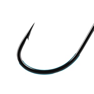 Fishing <b>Hook</b> 8060CP No. 14 <b>Black</b> Nickel Bright Tin Single <b>Hook</b> Ocean Beach Fishing - Product Image 4