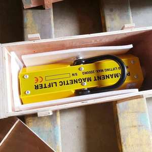 Imanes de elevación de carga rectangulares de 1000 kg Imán mecánico para carga Descarga y manejo de palanquillas - Product Image 6