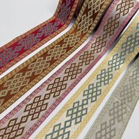 Ruban de 6 cm, best-sellers philippins, ruban à nœuds chinois, ruban à nœuds en dentelle, ruban pour badges, ruban pour drapeaux de fenêtre, ruban pour drapeaux de table, ruban pour rideaux, ruban de festival