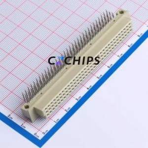 9001-14961C00A DIN41612 Connector Bent Lead Through Hole,P=2.54mm Connector 96P 3 2.54mm Right Angle Insert - Product Image 1