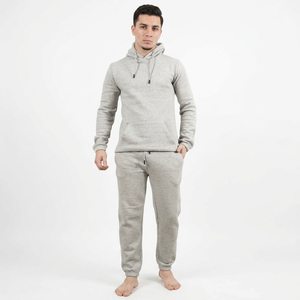 Tracksuit Men's Pullover Hoodie Pants <b>Set</b> Gym Training Jogging Sportswear <b>Two</b> <b>Piece</b> OEM Accepted Breathable Acid Wash 100% - Product Image 1
