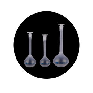 ขวดพลาสติกปริมาตร150มล. ขวดปริมาตรปริมาตรทนกรดและด่างสำหรับใช้ในห้องปฏิบัติการ - Product Image 1