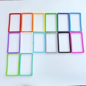 YY Colorful Graded Card Silicone <b>Bumper</b> Case <b>Clip</b> Closure Soft Cover Business Cards Anti-Drop Protector - Product Image 6