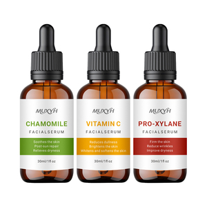 MUXYH Suero Hidratante con Vitamina C 30ml, Tratamiento Facial a <span class=keywords><strong>Base</strong></span> de Plantas, Esencia Natural para Aclarar la Piel - Product Image 1