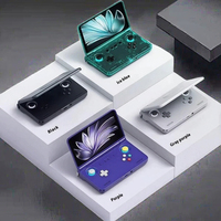 Console de jeu Retroid Pocket Flip 2 - Appareil portable Android rétro open-source avec écran OLED de 5,5 pouces, Wi-Fi et 10 000 jeux intégrés