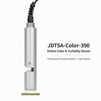 Sensor de Color, Turbidez y Temperatura 3 en 1 JDTSA-Color-390 con Cepillo de Autolimpieza Automático para Aguas Residuales Industriales